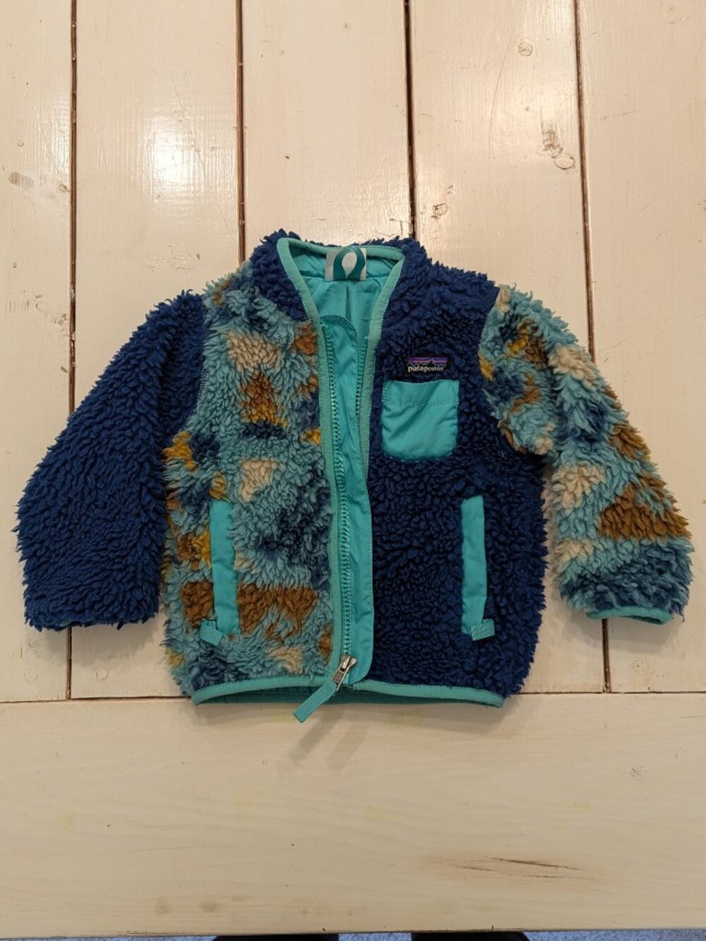 Fuzzy kids jacket